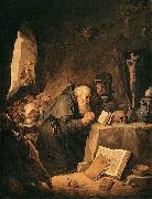 David Teniers the Younger The Temptation of St Anthony oil painting